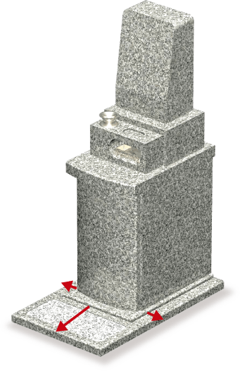 0.6m² 三方ゆとりタイプ